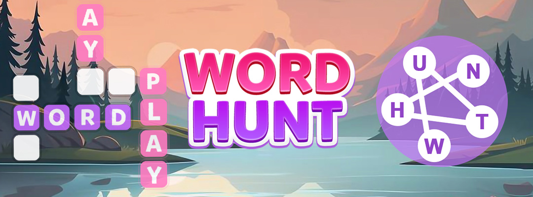 Word Hunt game combines Word Search and a Crossword Puzzle